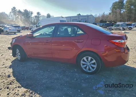 2016 Toyota Corolla L из США, поврежденный, VIN 2T1BURHE5GC559559